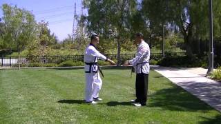 Hapkido Same Side Wrist Grab Joint Lock  합기도 손목 수 꺽기