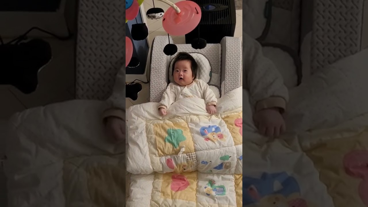 a twomonthold korean baby talk YouTube