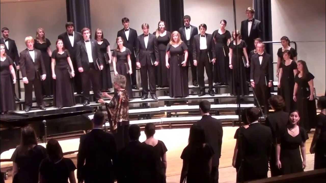 How can I keep from singing arr. by Staheli How can I keep from singing arr. by Staheli
