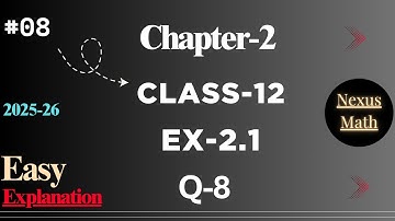 L-08 Class 12 Ex 2.1 Q8 Math | Inverse Trigonometry | Ex 2.1 Q-8 Class 12 Math | Ex 2.1 class 12th