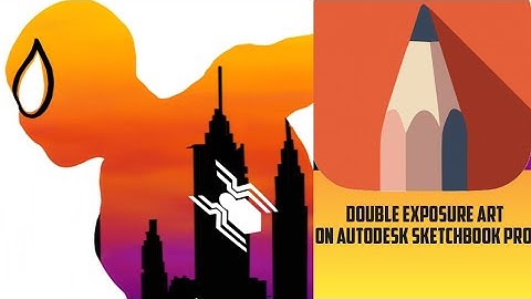 Double Exposure Art tutorial in Autodesk sketchbook Pro