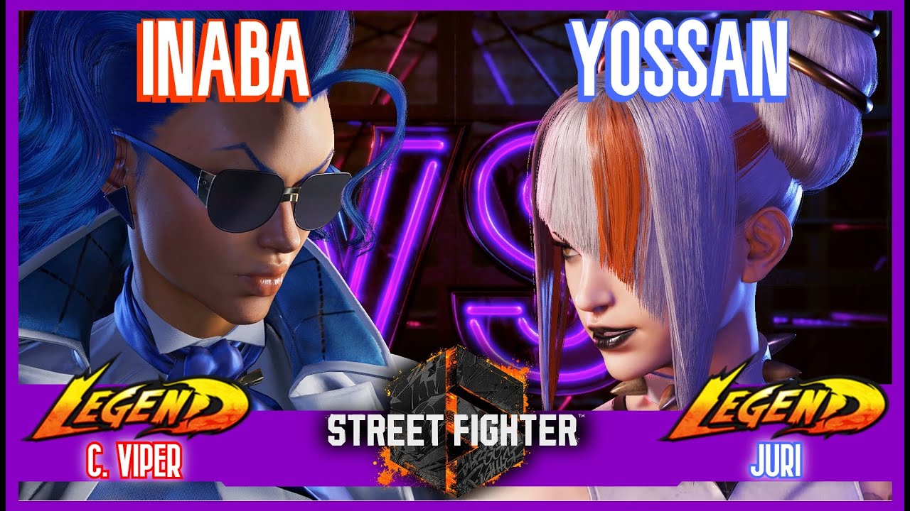 SF6 Match ♦ INABA (C. Viper) 🆚 YOSSAN (Juri) ♦ High level matches