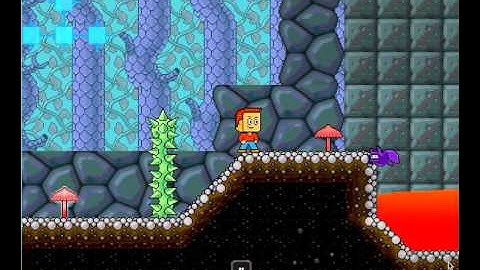 Sploder Arcade Creator - Cave World Preview 2