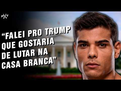 BORRACHINHA DETAILS HOW THE INTERACTION WITH DONALD TRUMP WENT