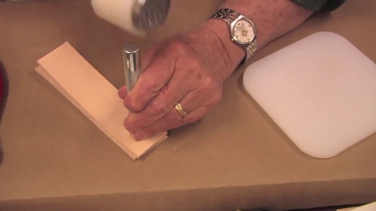 Установка медных заклепок - YouTube