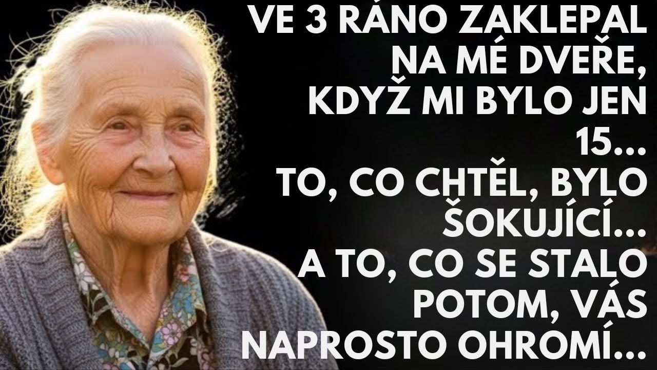 V bouřlivé noci, když mi bylo patnáct, zaklepal na dveře našeho odlehlého statku zraněný cizinec a prosil o úkryt. Nechala jsem ho dovnitř a zachránila mu život. Druhý den ráno mi přiznal, že ho...