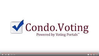 Condo.Voting, The Future of Association Elections and Electronic Voting