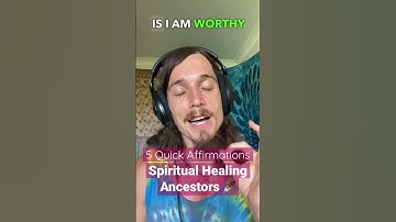 Thumbnail of Spiritual AFFIRMATIONS for Ancestors! 😧(Pt.5) #spirituality #affirmations #love #ancestors