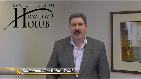 Why Do Settlement Negotiations Happen Just Before Trial? | Indiana Lawyer Explains