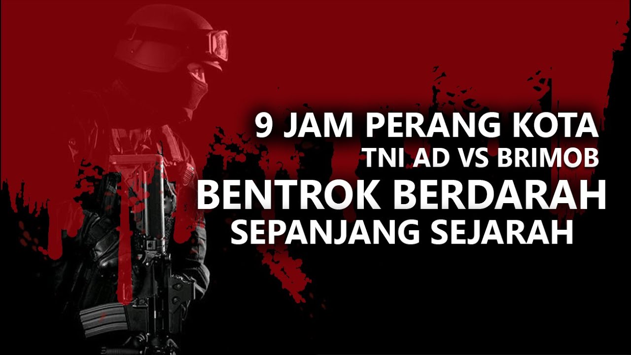 AKIBAT BEKING PREMAN, LINUD YONIF SERBU MARKAS BRIMOB | TRAGEDI BINJAI 2002