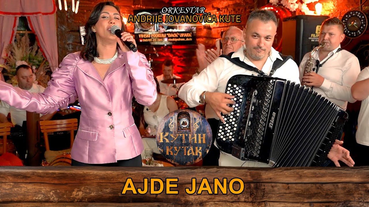 Aleksandra Dabic - Ajde Jano | uzivo | (Ork. Andrije Jovanovica Kute) KUTIN KUTAK