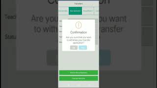 How can we delete Online Transfer Application from SIS School Information System & Again Apply SIS | screenshot 1