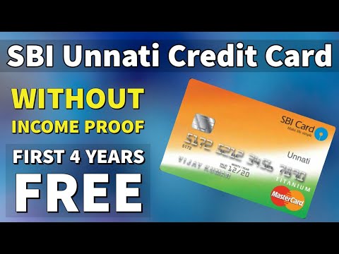 SBI Unnati Credit Card for Students | SBI Credit Card against FD