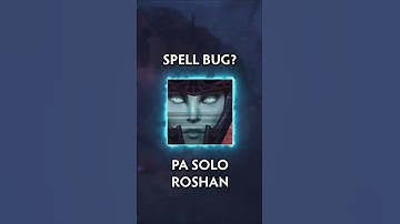 Phantom Assassin Solo Roshan, BUG or Feature? #dota2