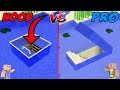 MINECRAFT: NOOB VS PRO - Rumah Bawah Air