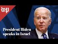 Biden speaks in Israel - 10/18 (FULL LIVE STREAM)