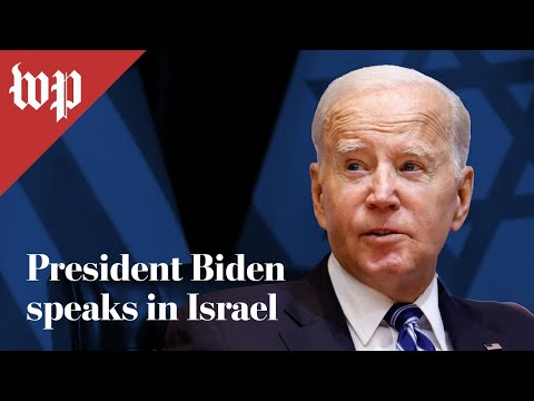 Biden speaks in Israel - 10/18 (FULL LIVE STREAM)