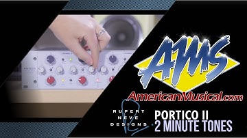Rupert Neve Portico II Master Buss 2 Minute Tones - American Musical Supply