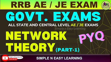 Network Theory Part-1 | RRB JE 2024 | SSC JE | PYQ discussion | voltage at node a and node b