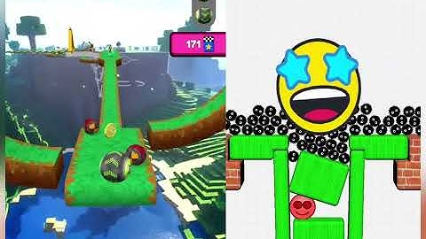 Going Balls Vs Help Me Tricky Puzzle | Hide Ball Speedrun Gameplay