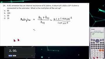RME BOARD EXAM SOLVED PROBLEM 1