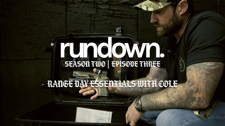 rundown. | range day essentials with cole