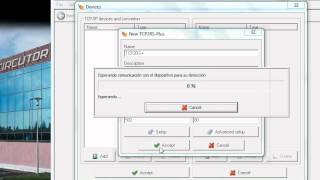 Setup CVM-MINI-ETHERNET on CIRCUTOR PowerStudio 3.2.avi