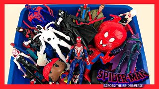 🕷️Spider Man Across The Spider Verse Caja GIGANTE de Juguetes