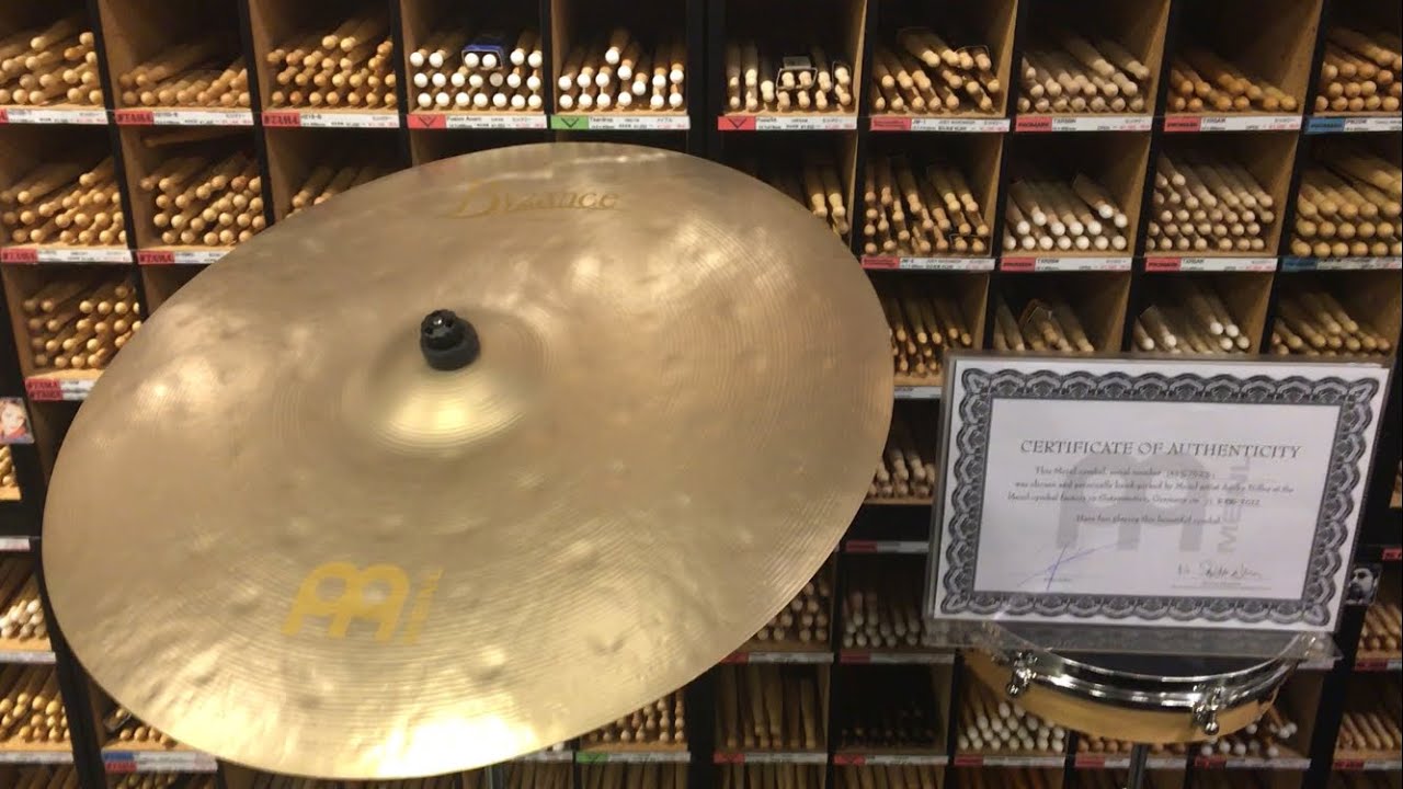 MEINL Byzance 22 Vintage Crash Cymbal Hand Selected By Anika Nilles meinl-byzance-22-vintage-crash-cymbal-hand-selected-by-anika-nilles