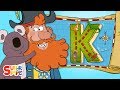 Alphabet Cartoon - The ABC Pirates have a Kickin&#39; Adventure on &quot;K&quot; Island