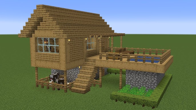 Minecraft survival farm base/house 👌🌾🥰, house, video recording
