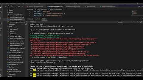Cannot find module @schematicsangularutilityproject