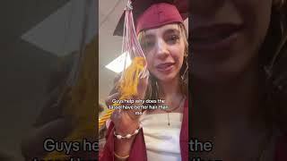 #hair #deadhairgirl #gavrielle #graduation #grad #senior #gabrielle #friedhair #school #girls