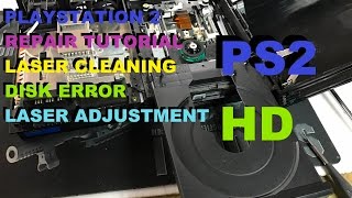 Playstation 2 Laser Reading Disk Error Repair Troubleshooting
