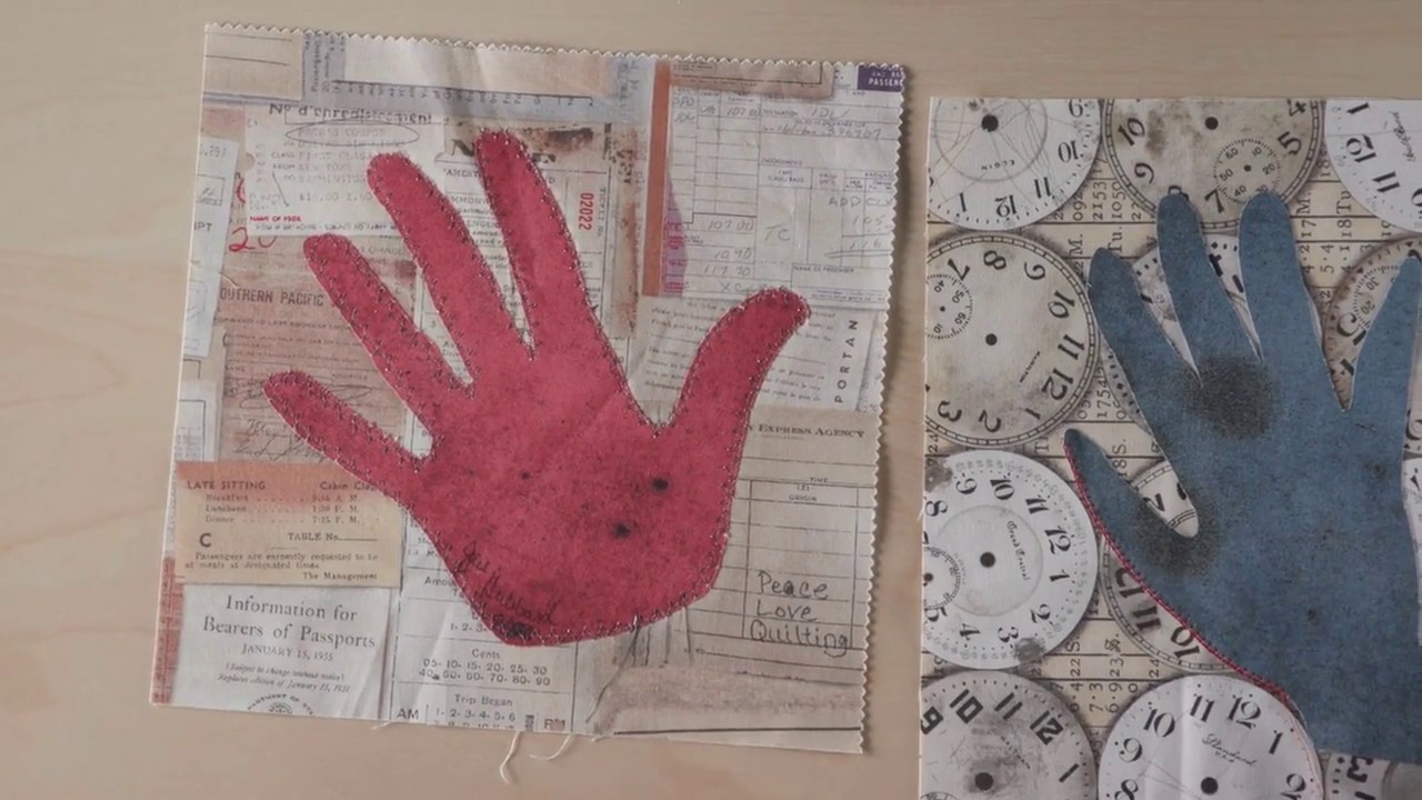 Полный эпизод! Памятные одеяла: Блоки с аппликацией в виде отпечатков рук (MFQ 313)