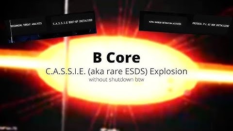 C.A.S.S.I.E Event | B Core