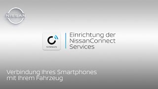 Einrichtung der NissanConnect Services
