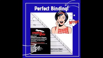 Perfect Binding using the Folded Corner Clipper by Creative Grids
