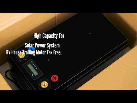 New 12V 300Ah Lifepo4 Battery Pack 2022