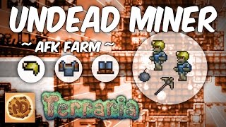 Terraria AFK Undead Miner Farm | Get the Mining Armor!