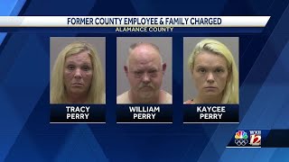 Former Alamance County employee and family charged, accused of making purchases with government c...