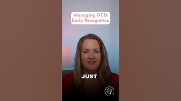 The Key to Managing OCD! -   Early Recognition #myocdcoach #ocd #ocdhelp  #ocdrecovery #rocd #erp