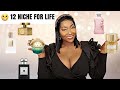 12 NICHE FRAGRANCES FOR LIFE😱| TOP NICHE FRAGRANCES IN MY COLLECTION | PERFUME REVIEWS