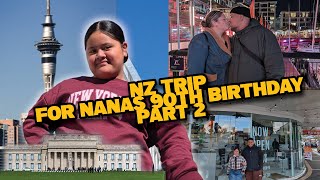 Trip to NZ for Nana's 90th Birthday PART 2