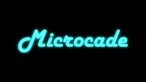 MicroCADE (RetroPie) video splash screen