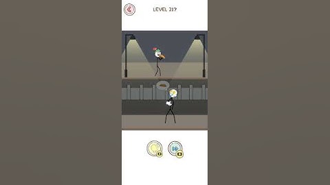 Thief puzzle(weegoon) -Funny stick man brain puzzle game -level 217  Android gameplay walkthrough