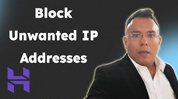 Block Unwanted IP Addresses in Hostinger 2025