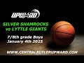 Silver Shamrocks vs Lyttle Giants   - 7/8th Grade Boys (Jan 4th 2025)
