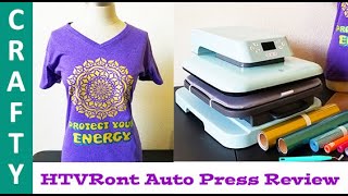 HTVRont Auto Heat Press Review HTVRont Heat Transfer Vinyl Review