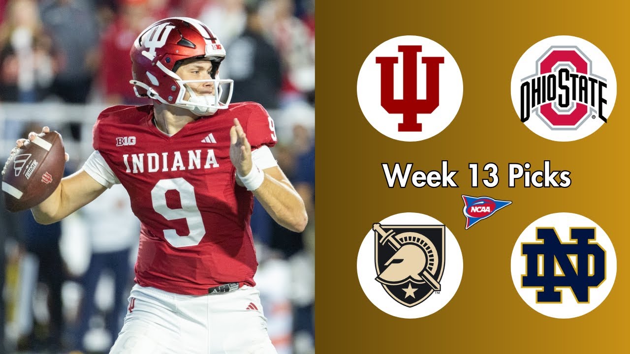 College Football Week 13 Picks & Predictions // 2024 - YouTube